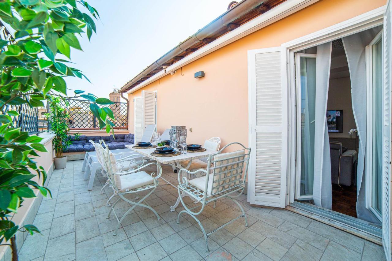 Luxury Top Floor In Trastevere โรม ภายนอก รูปภาพ