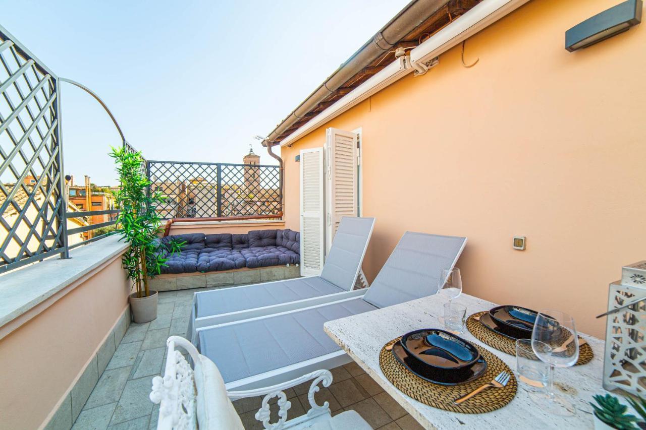 Luxury Top Floor In Trastevere โรม ภายนอก รูปภาพ